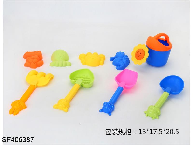 沙滩玩具(9只装)耐寒耐摔型