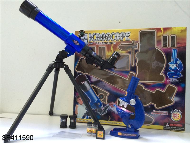 天文望远镜+显微镜组合(不包电)