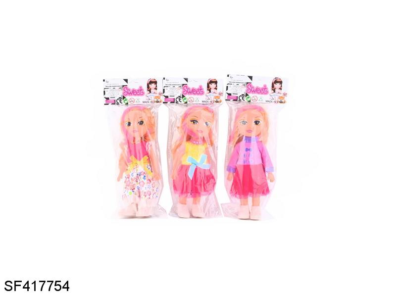 9寸音乐空身时尚肥童娃娃(3款混装)