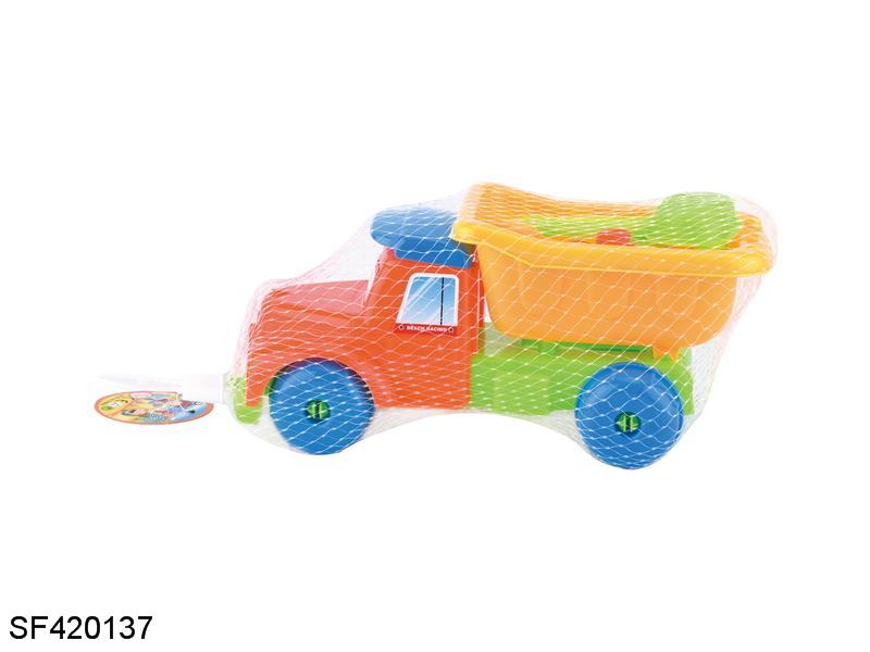 沙滩车+7块小玩具