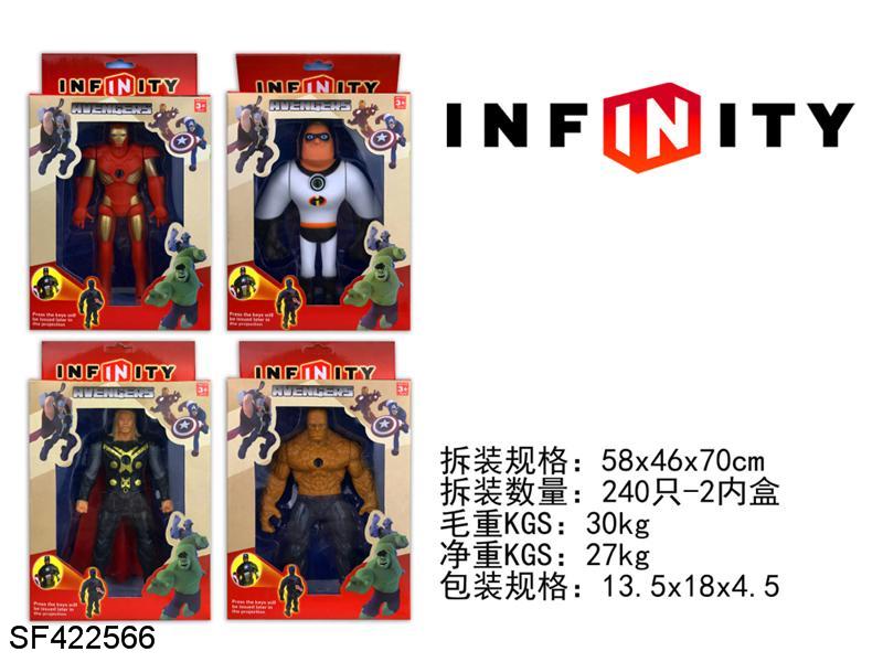 迪士尼英雄带投影(4款混装)