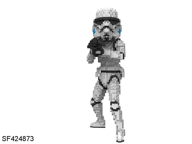 立体积木-白武士(3300+PCS)