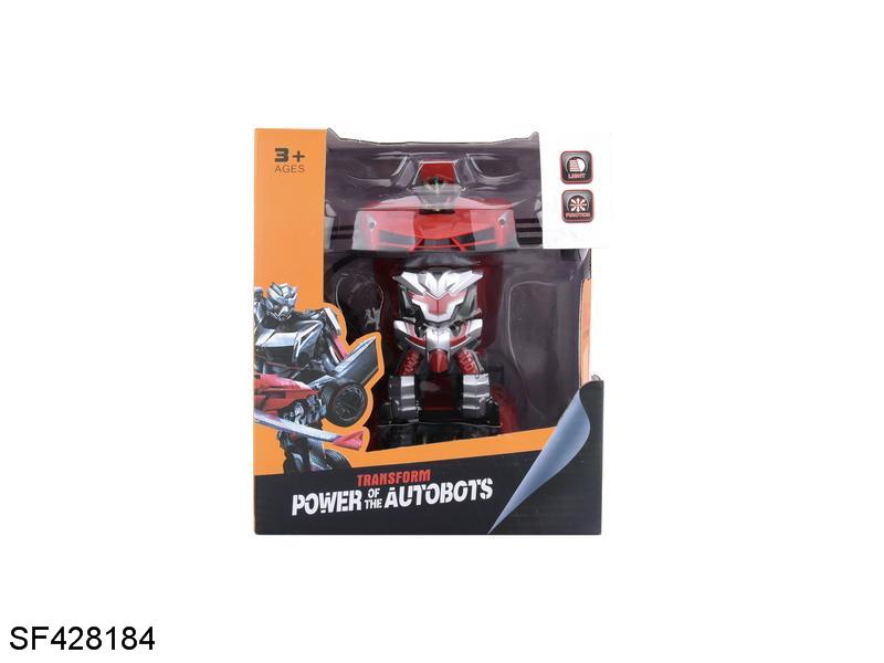 1:18六通一键变形兰博基尼机器人遥控车(包电/USB线)