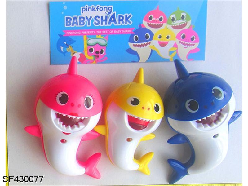鲨鱼宝宝带灯光(3只装)