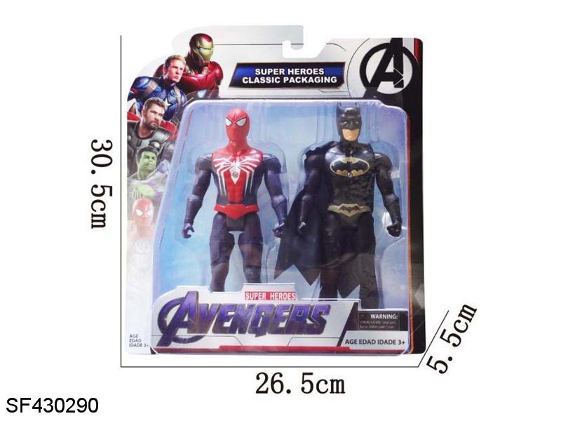 蜘蛛侠加蝙蝠侠带灯光