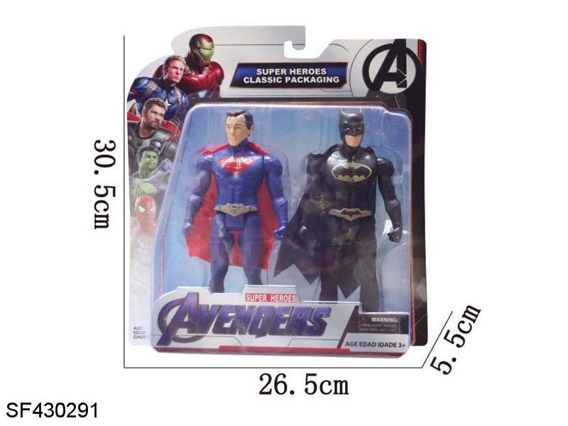 蝙蝠侠加超人带灯光