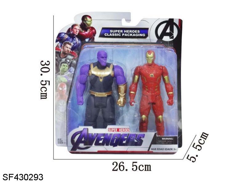 灭霸加钢铁侠带灯光