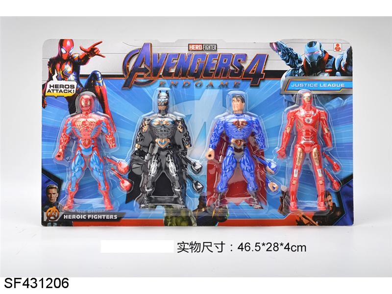 带彩灯复仇者4.四英雄