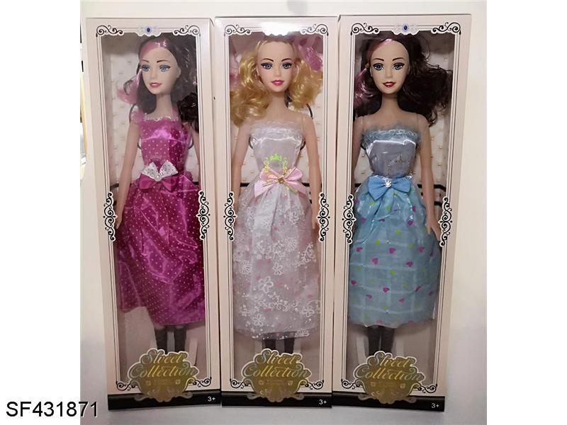22寸空身礼服芭比娃娃带英文音乐IC(3款混装)