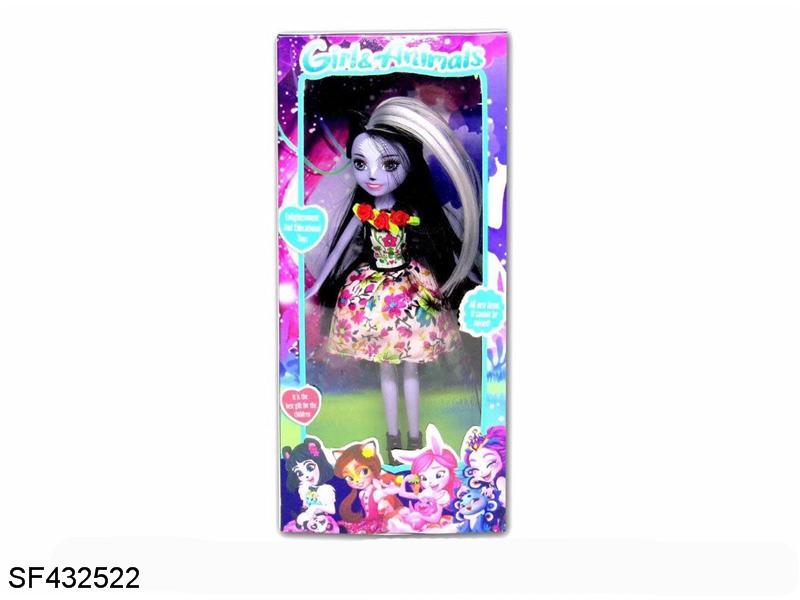 9寸实身童话高中芭比