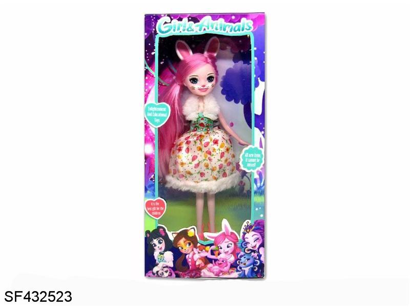 9寸实身童话高中芭比