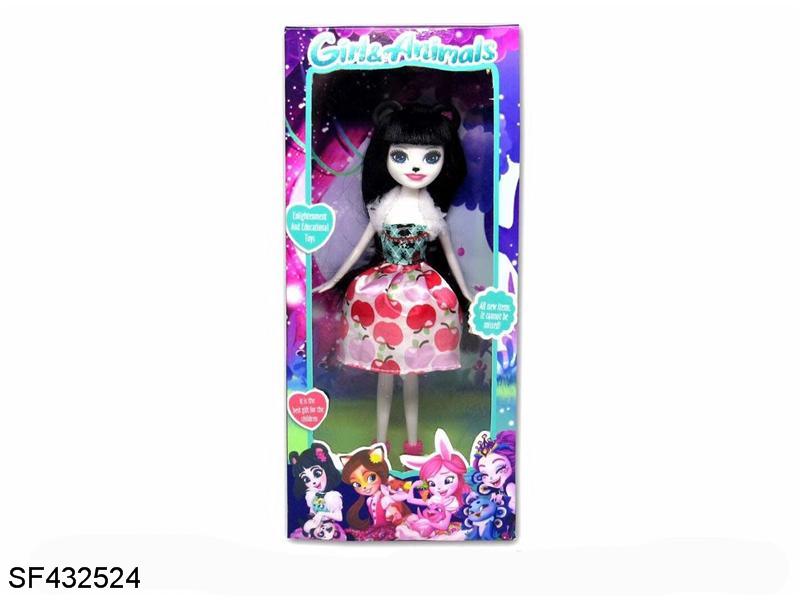 9寸实身童话高中芭比