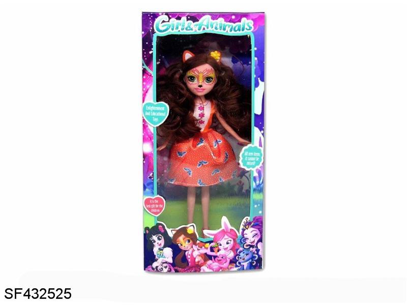 9寸实身童话高中芭比