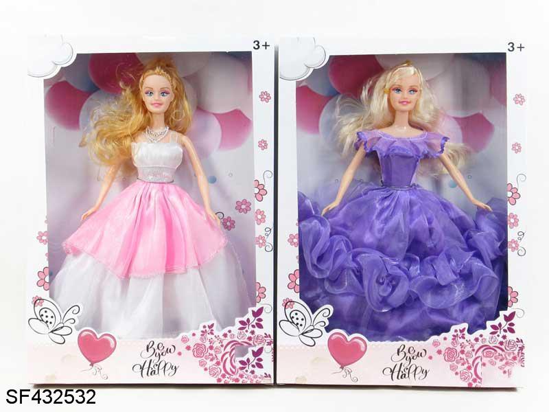 11.5寸实身婚纱芭比