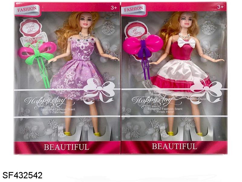 11.5寸12关节实身时装芭比带配件