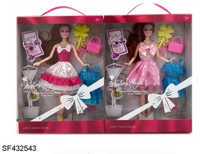 11.5寸12关节实身时装芭比带配件