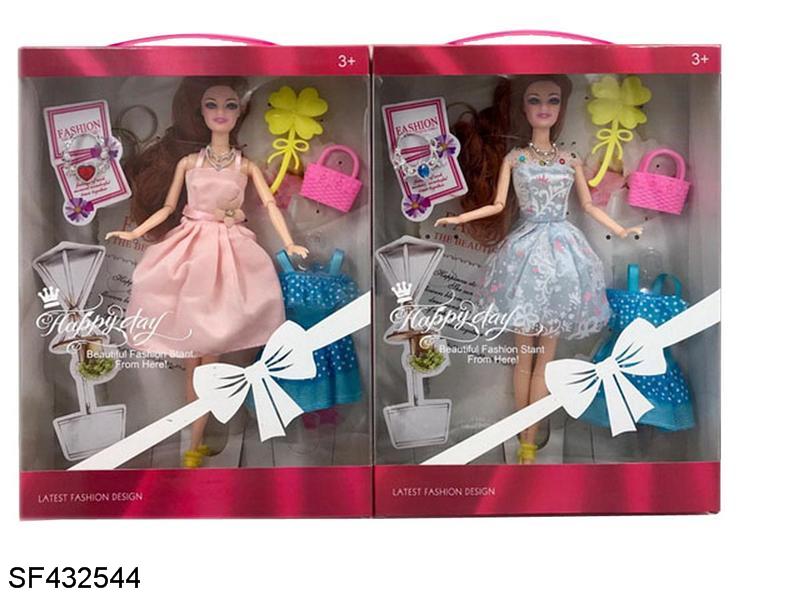 11.5寸12关节实身时装芭比带配件