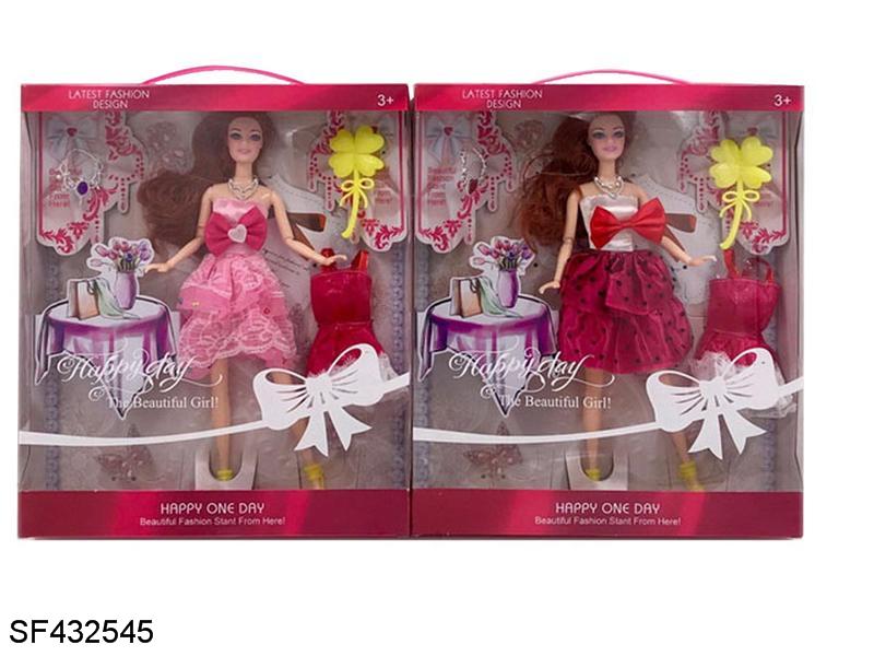 11.5寸12关节实身时装芭比带配件