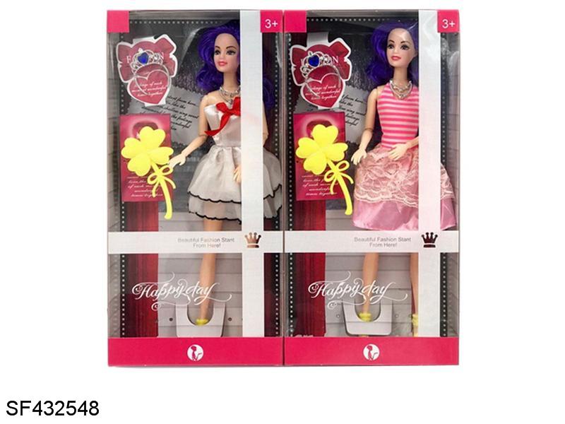 11.5寸12关节实身时装芭比带配件