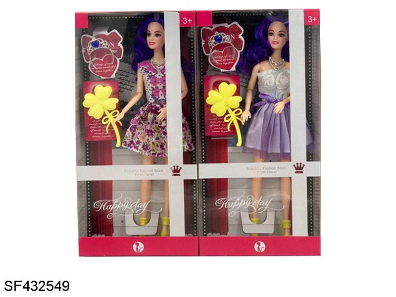 11.5寸12关节实身时装芭比带配件