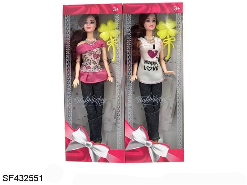 11.5寸12关节实身时装芭比带配件