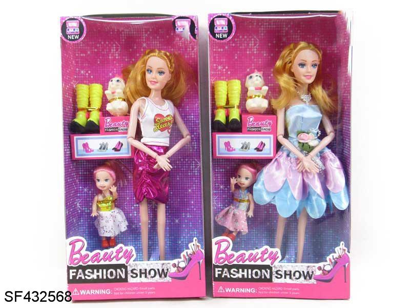 11.5寸12关节实身时装芭比带配件