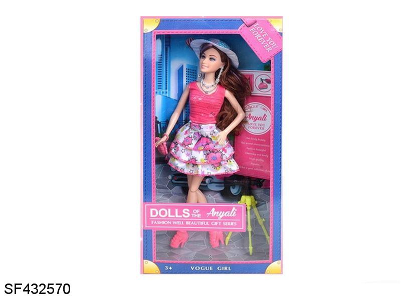 11.5寸12关节实身城时装芭比