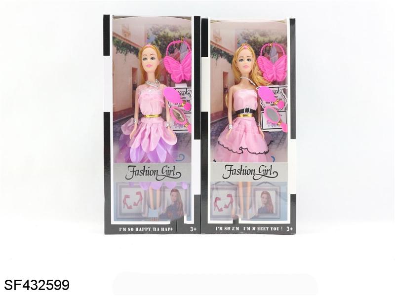 11.5寸实身时装芭比带配件