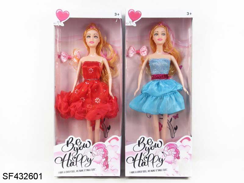 11.5寸实身时装芭比带配件