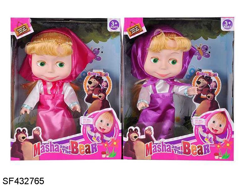 2款式8寸主题曲音乐玛莎混装