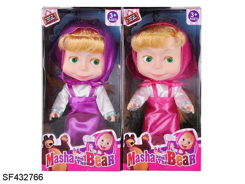 2款式8寸主题曲音乐玛莎混装