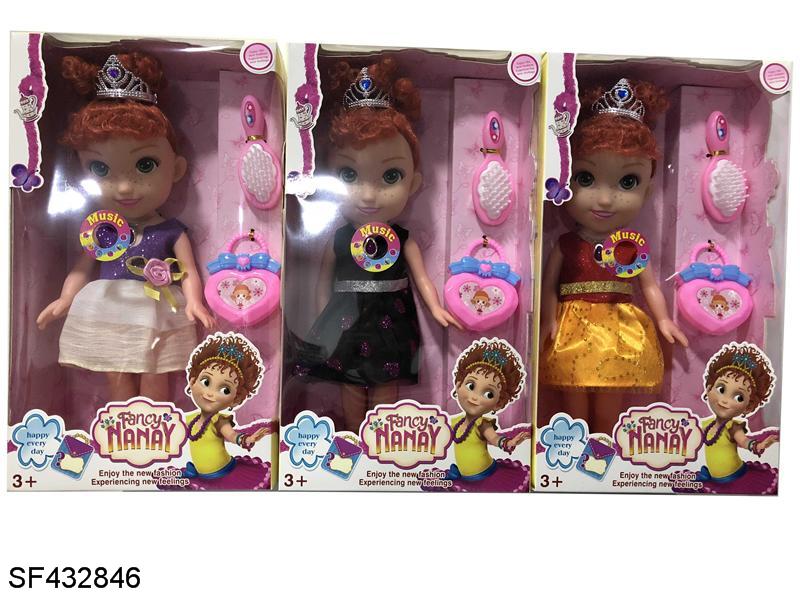 14寸南希公主带音乐+配件