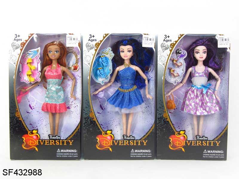 12关节实身迪士尼后裔三款混装