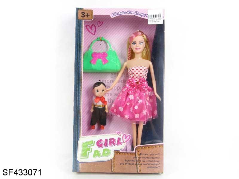 11.5时装实身芭比三寸男人带包