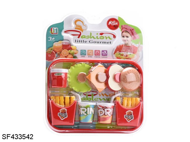 仿真汉堡/薯条/可乐套装