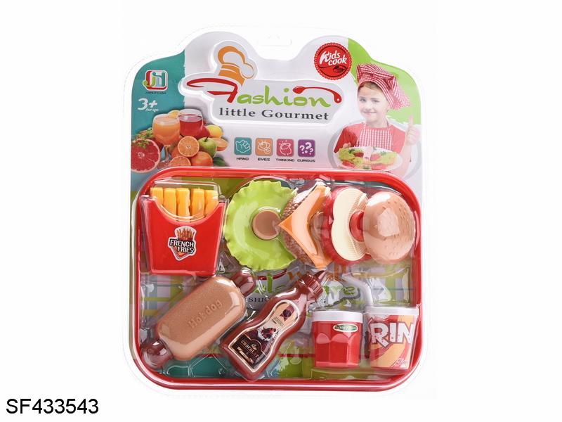 仿真汉堡热狗套装