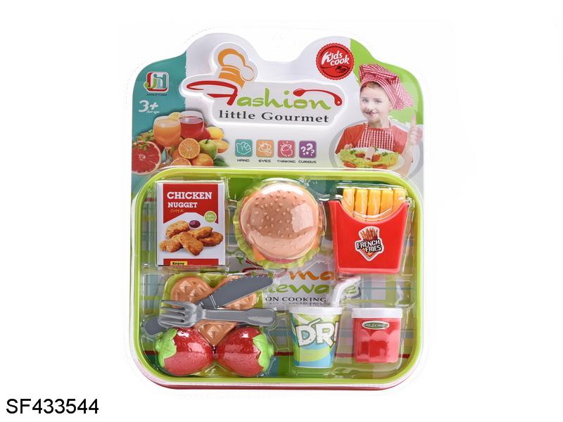 仿真汉堡水果切切乐套装