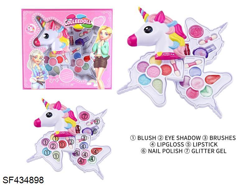 独角兽化妆品套装