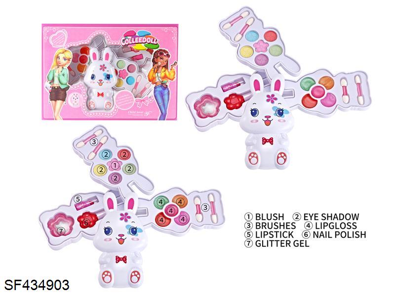 三层兔子化妆品