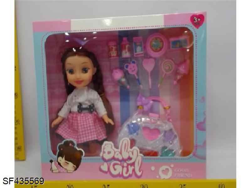 9寸搪胶手胖童加配件带音乐