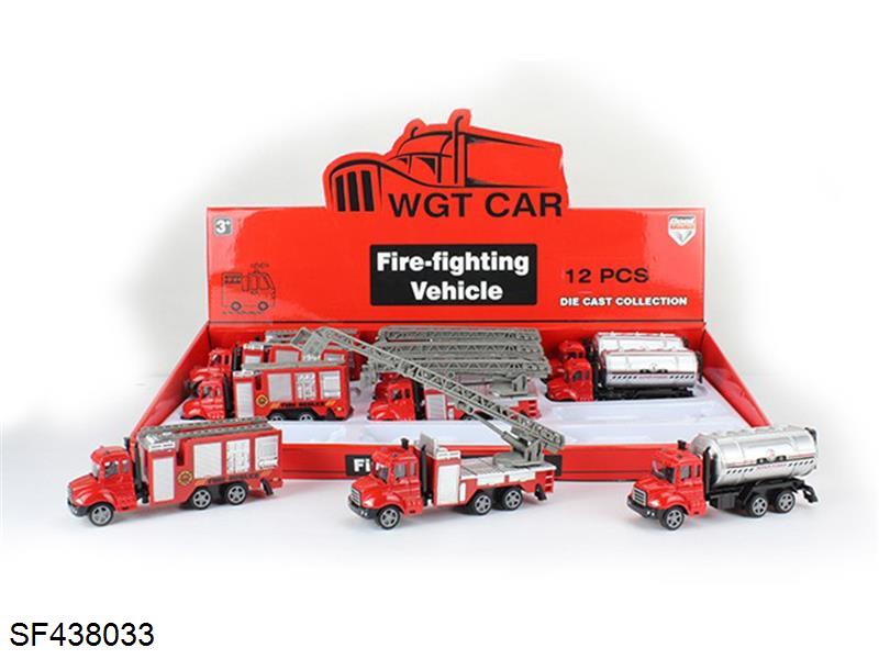 1:64合金回力消防车(12pcs/盒)