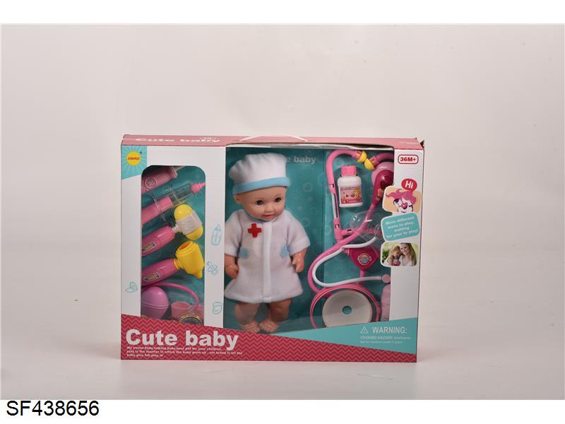 12寸音乐公仔医生套装