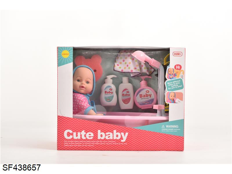 12寸浴室功能娃娃套装