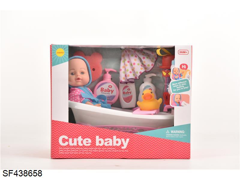 12寸浴室功能娃娃套装