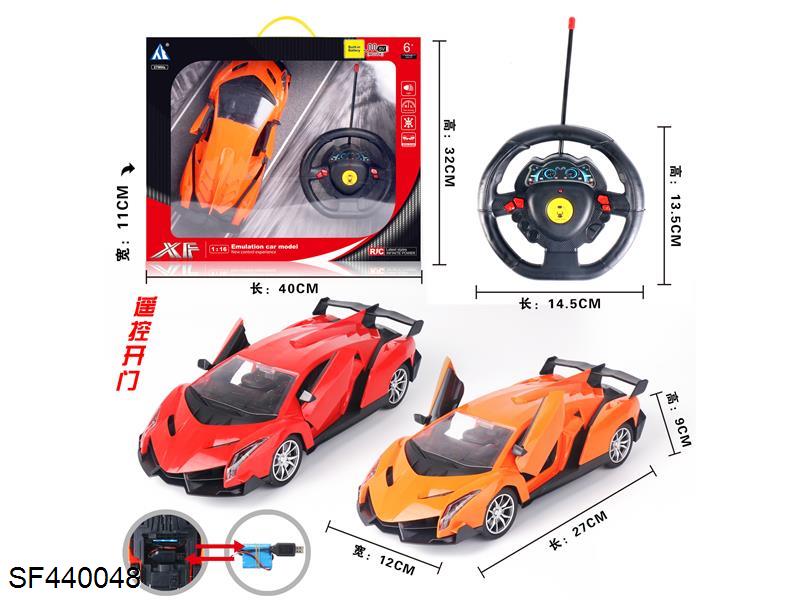 1:16 重力感应五通开门遥控车;包电,