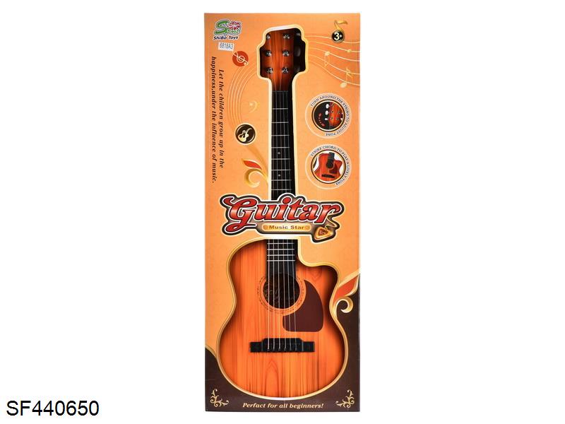 仿木纹真弦模型吉他