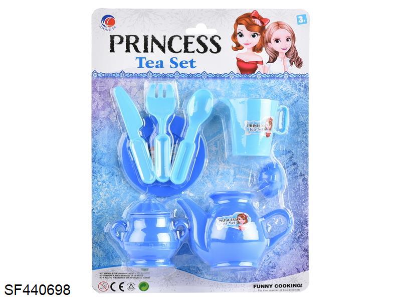 蓝色餐具(2款混装)