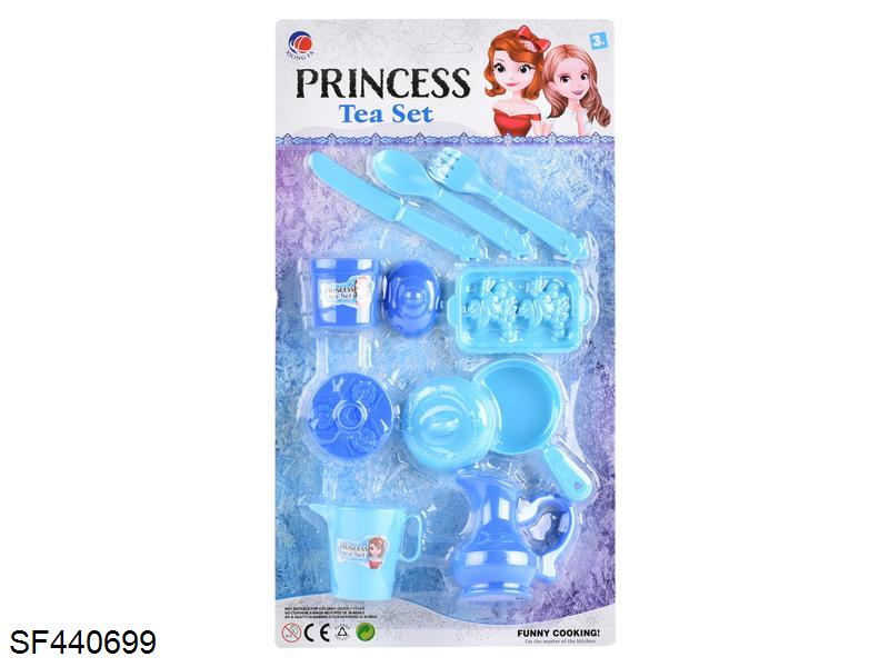 蓝色餐具(2款混装)