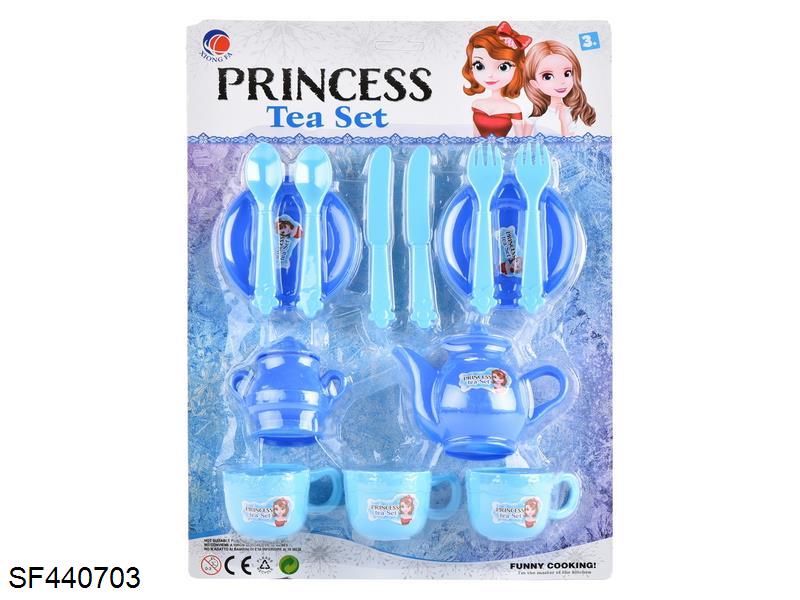 蓝色餐具(2款混装)