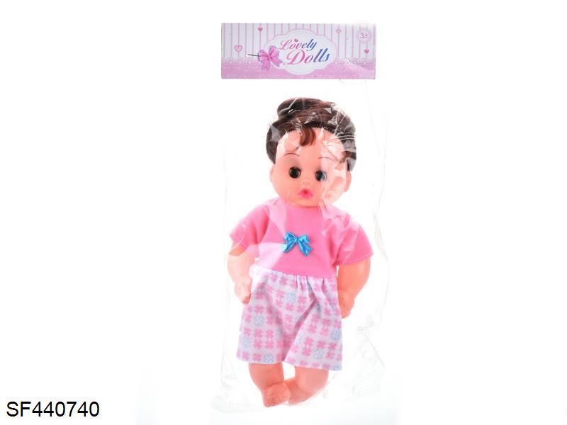 二款13寸活动眼带4声IC女娃娃
